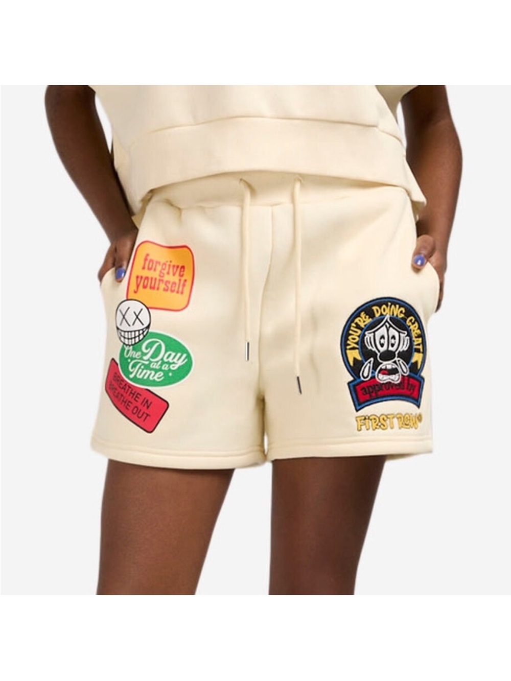 First Row Graphic Shorts